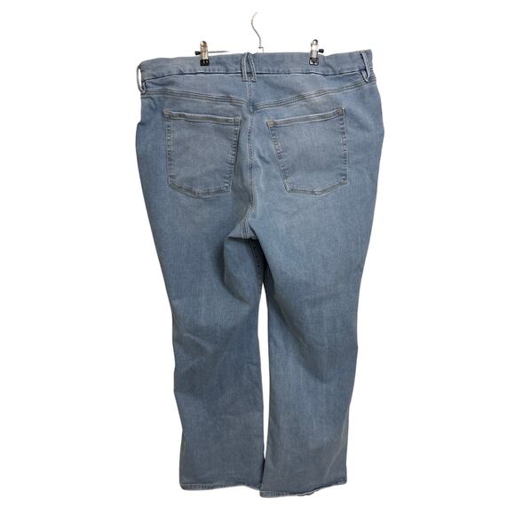 Good American Classic Bootcut Jeans Womens 28-32 Always Fits Indigo High Rise - Picture 2 of 4